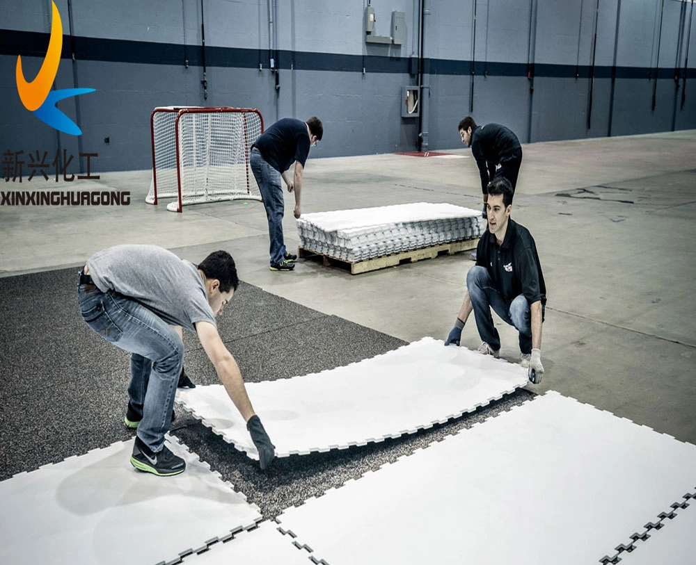 Skating Synthetic Ice Panel HDPE Plastic Synthetic Ice Rink