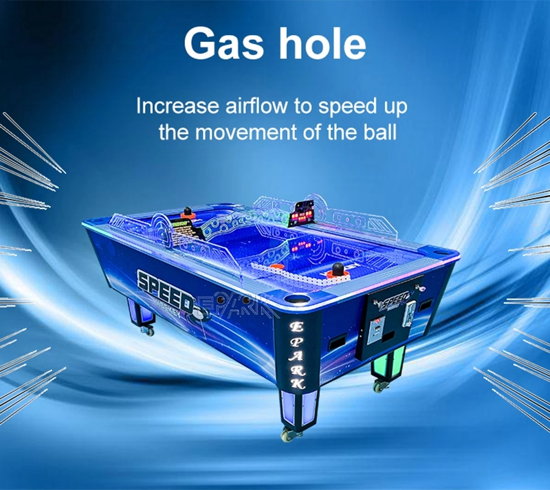 Professional Amusement Game Machines, Full Size Air Hockey Table Coin Operated