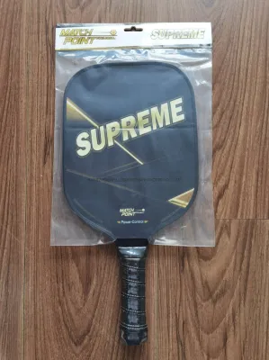  Kundenspezifisches Logo Glasfaser Graphite Faser Usapa Pickleball Paddel mit UV-Druck Polypropylen Wabenkern