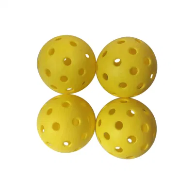  Hochwertige Indoor Pickleball Bälle Indoor Kunststoff Pickleball Ball Usapa Genehmigt