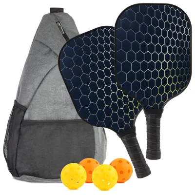 Benutzerdefinierte MOQ-Pickleball-Paddles mit oberer Aufnehmer