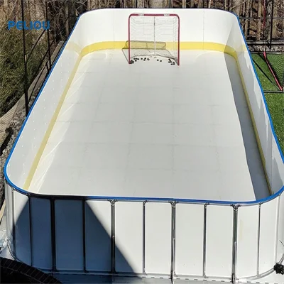 UHMWPE Künstliche Eisbahn Hockey Fliesen Synthetisch Eislaufen