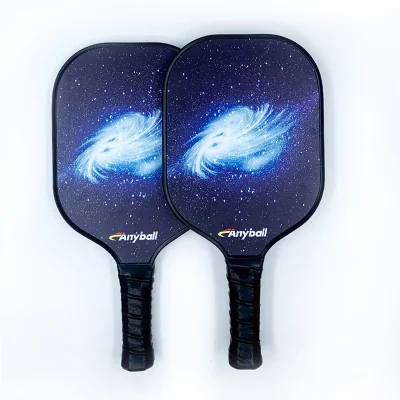  Full Carbon Fiber Graphite Pickleball Paddle Sets 2 Schläger mit 4 Pickle Balls für den Innen- und Außenbereich