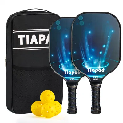  Professionelle Hochwertige Carbon-Faser Pickball Padel Custom Factory Supply Pickleball Paddle Schläger Carbon Oberfläche 3K