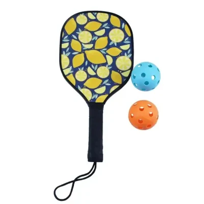  Werbeartikel Personalisierte Holz Pickleball Paddel Set