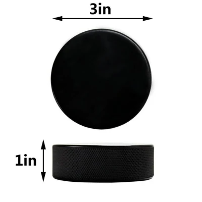 Bunte Druck Logo maßgeschneiderte Günstige Eishockey Pucks für Sport