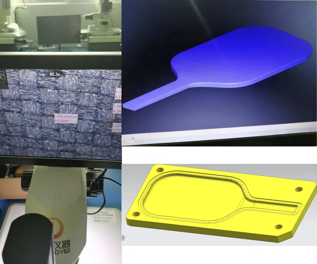 Custom OEM Thermoforming Sealing Edge Pickleball Paddle Usapa Approved for Tournament Play Unibody Construction