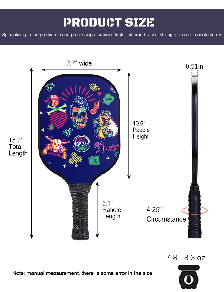 Lower MOQ Custom Top Pickleball Paddles