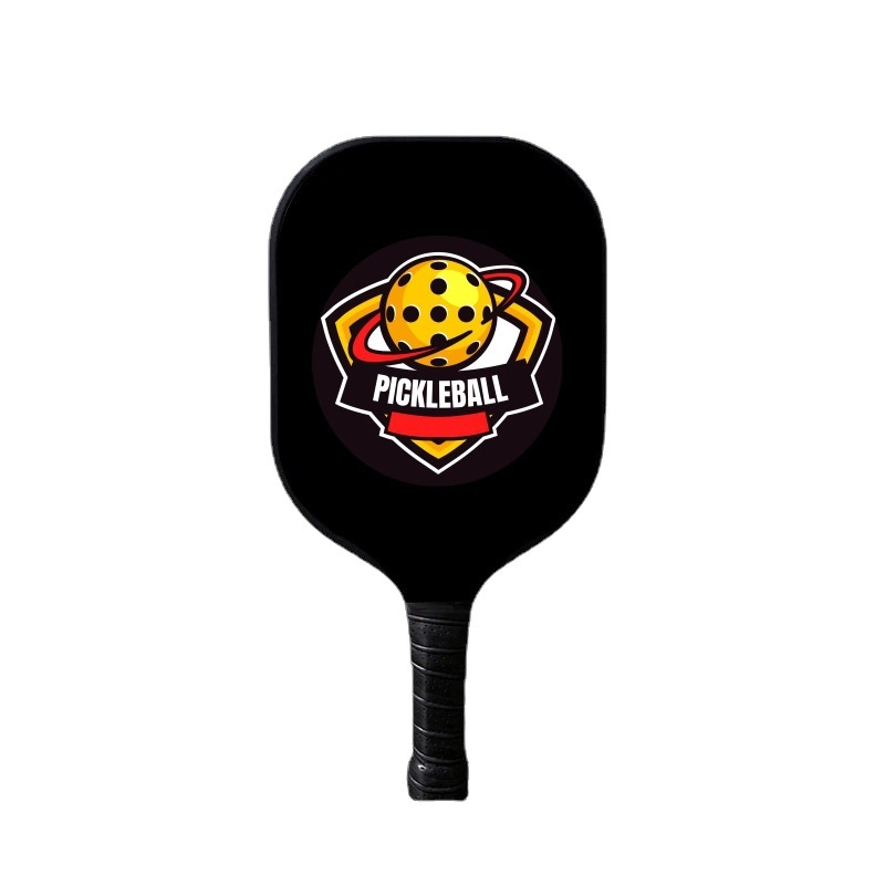 Carbon Fiber Pickleball Paddle Set of 2, 4 Balls, 1 Portable Bag