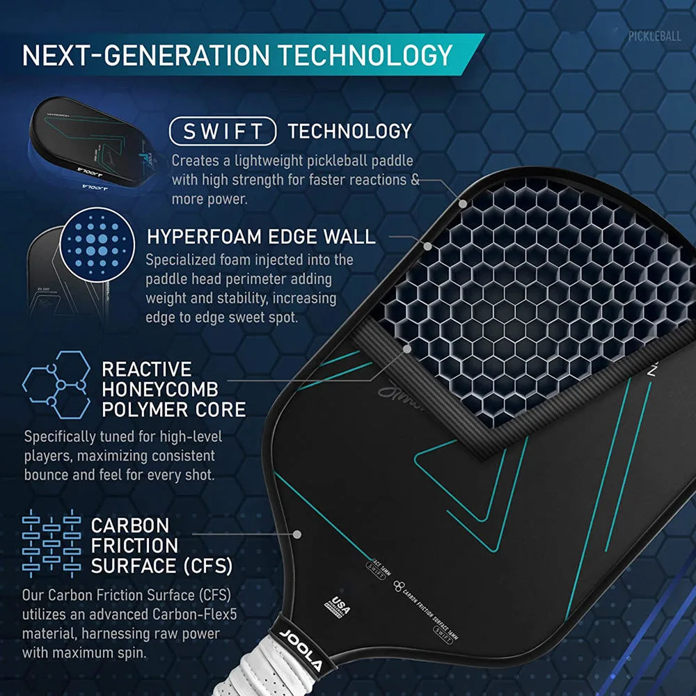 Custom OEM Thermoforming Sealing Edge Pickleball Paddle Usapa Approved for Tournament Play Unibody Construction