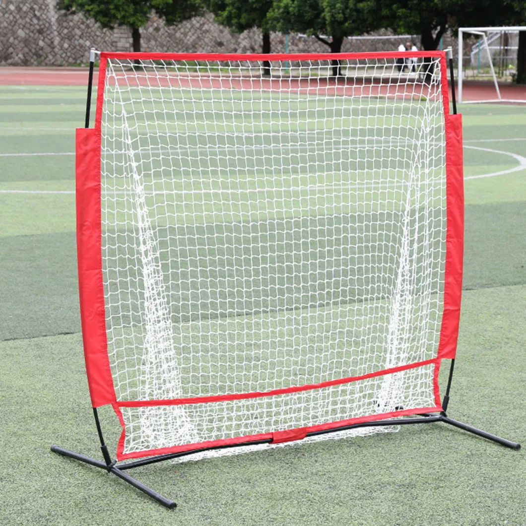 5*5 Feet Small Red White Magenta Baseball Net Baseball Strike Net Outdoor Ball Training Rebound Net