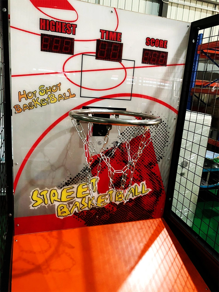 Crazy Basketball Coin Operated Game Machine Best Indoor Arcade Basketball Machine for Children