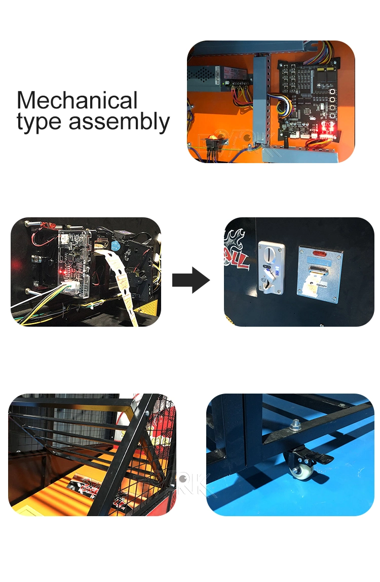 Crazy Basketball Coin Operated Game Machine Best Indoor Arcade Basketball Machine for Children