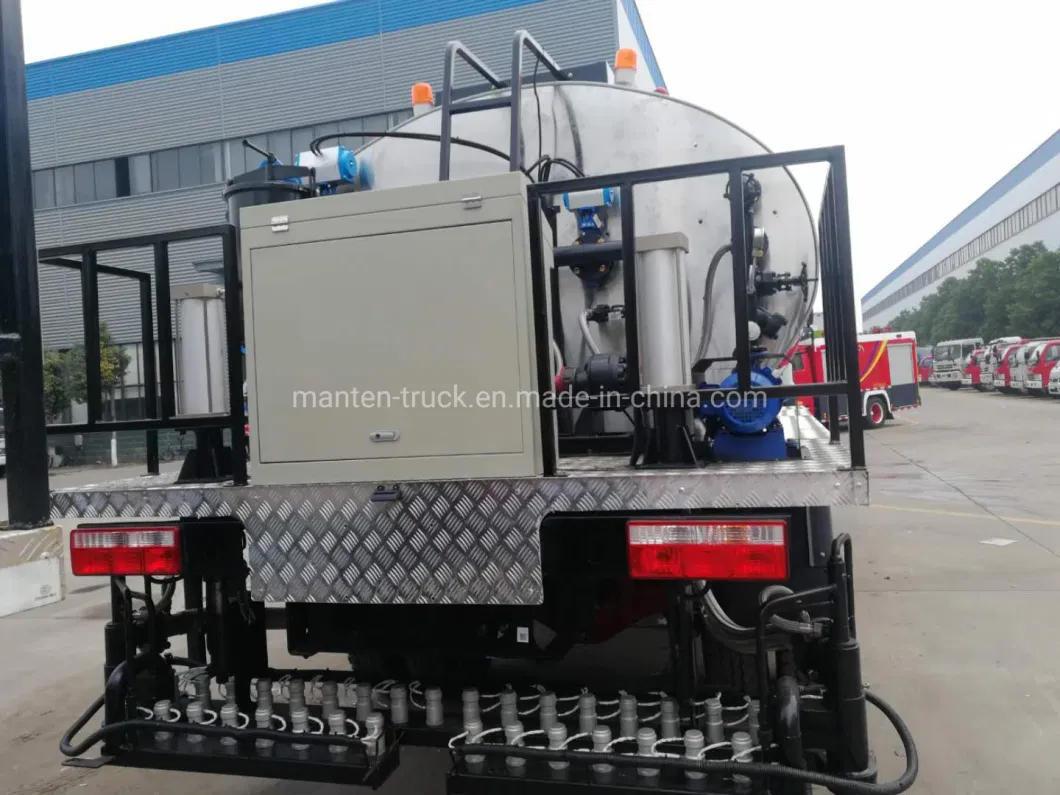 Dongfeng D9 10m3 Asphalt Tank Truck Capacity, 10 Cubic Special Asphalt Pavement Maintenance Truck for Sale