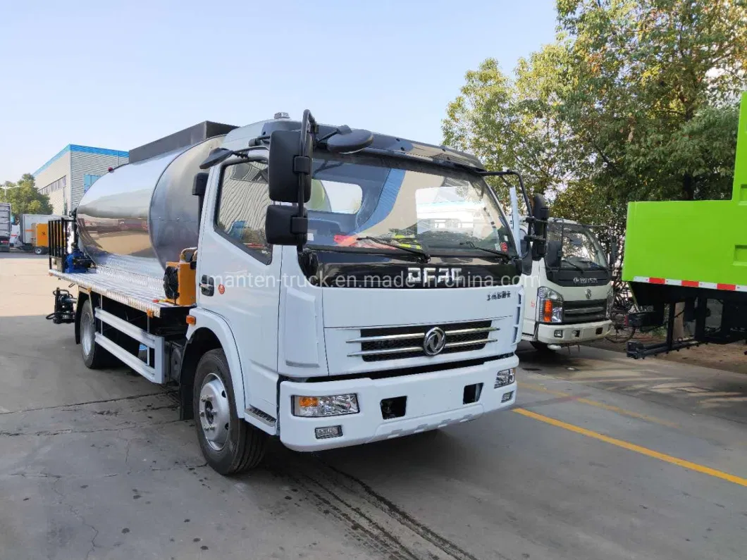 Dongfeng 4m3 Small Asphalt Distributor Truck, 4 Ton Asphalt Emulsion Spray Truck for Sale