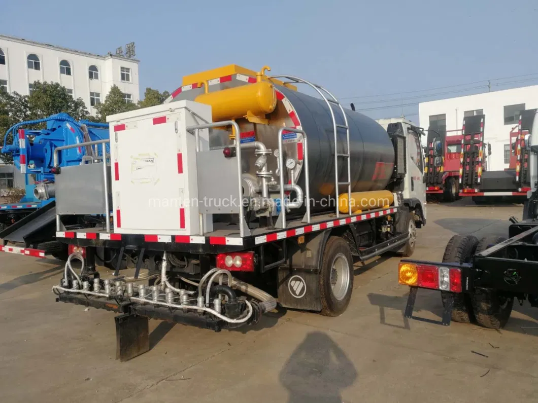 Foton 6000 Liter Asphalt Pothole Repair Truck, 6 Ton Asphalt Distributor Truck Hot Sale