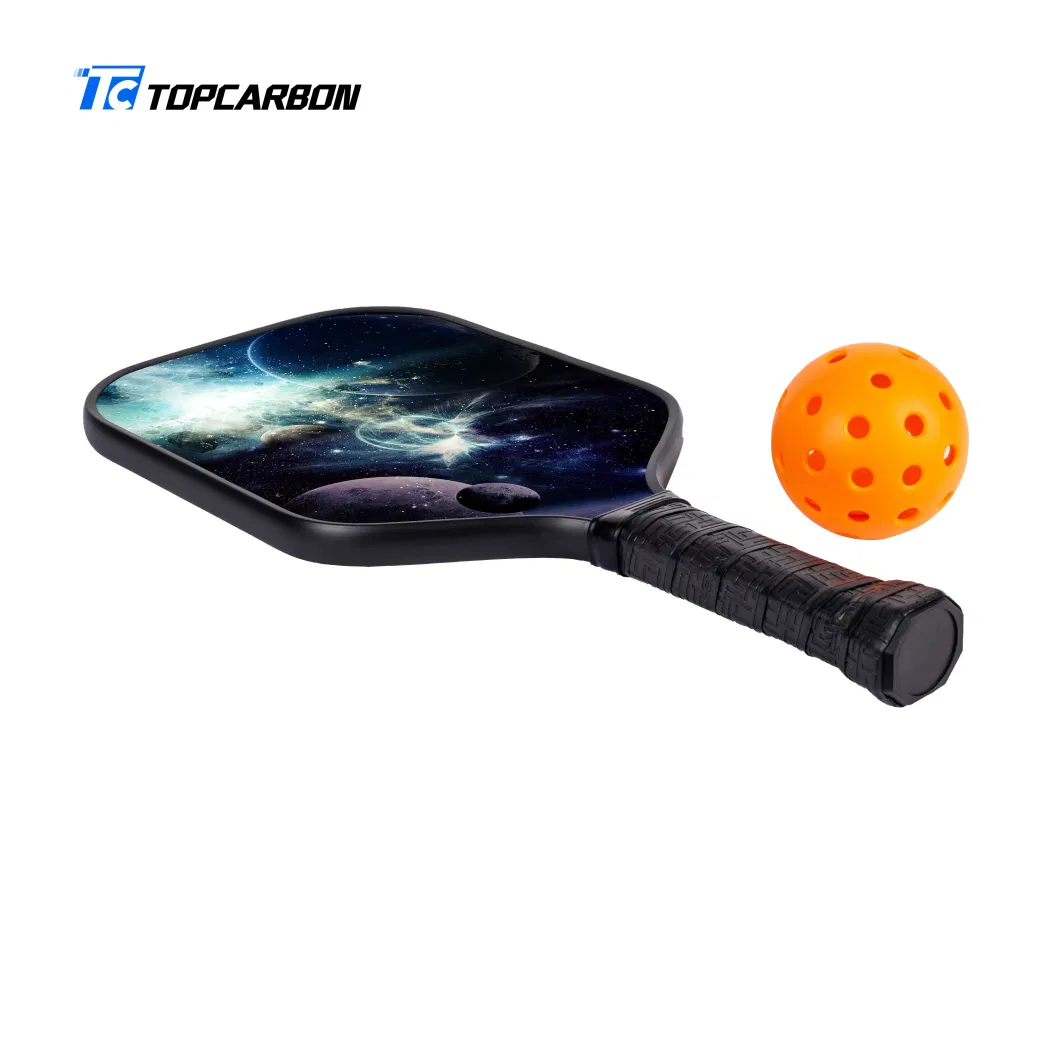High-End Full Toray Carbon Hot-Molding Integrated Edgeless Pickleball Paddle
