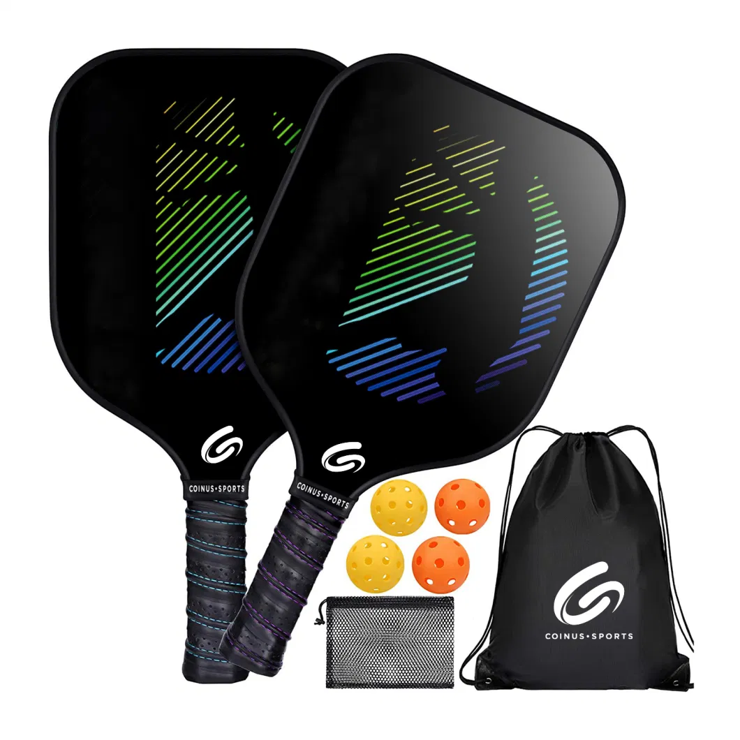 Wholesale Custom Usapa Approved Outdoor Fiberglass Pickleball Paddle Set