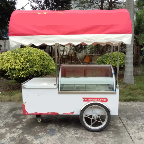 Freezer Carts to Sell Stick Ice Cream-Custom Appearance