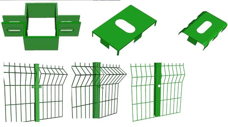 High Quality Wholesale Easy Clips 3D Triangle Curved Welded Wire Fence