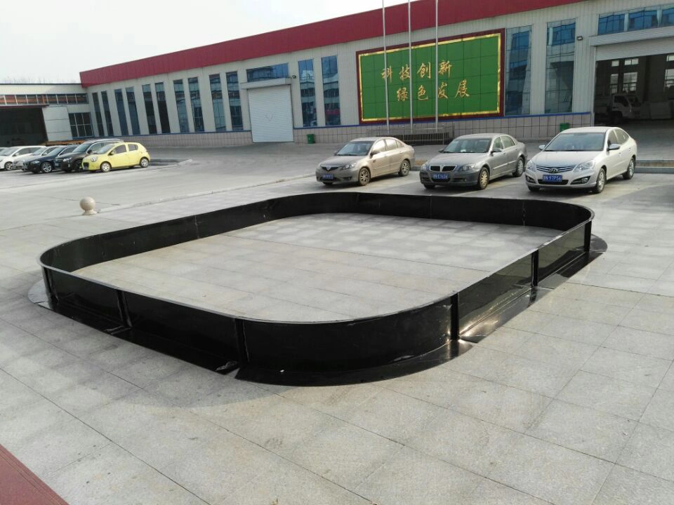 Easy Install UHMWPE Synthetic Ice Hockey Rink Interlocking Fence for Ice Skating