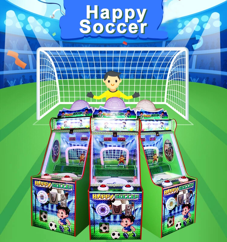 Coin Operated Happy Soccer 2 Football Shooting Machine