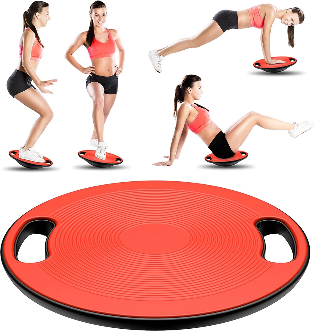 Hot Sale Waist Twisting Disc Exercise Round Plastic Balance Board Stability Trainer Anti-Slip Wobble Balance Board