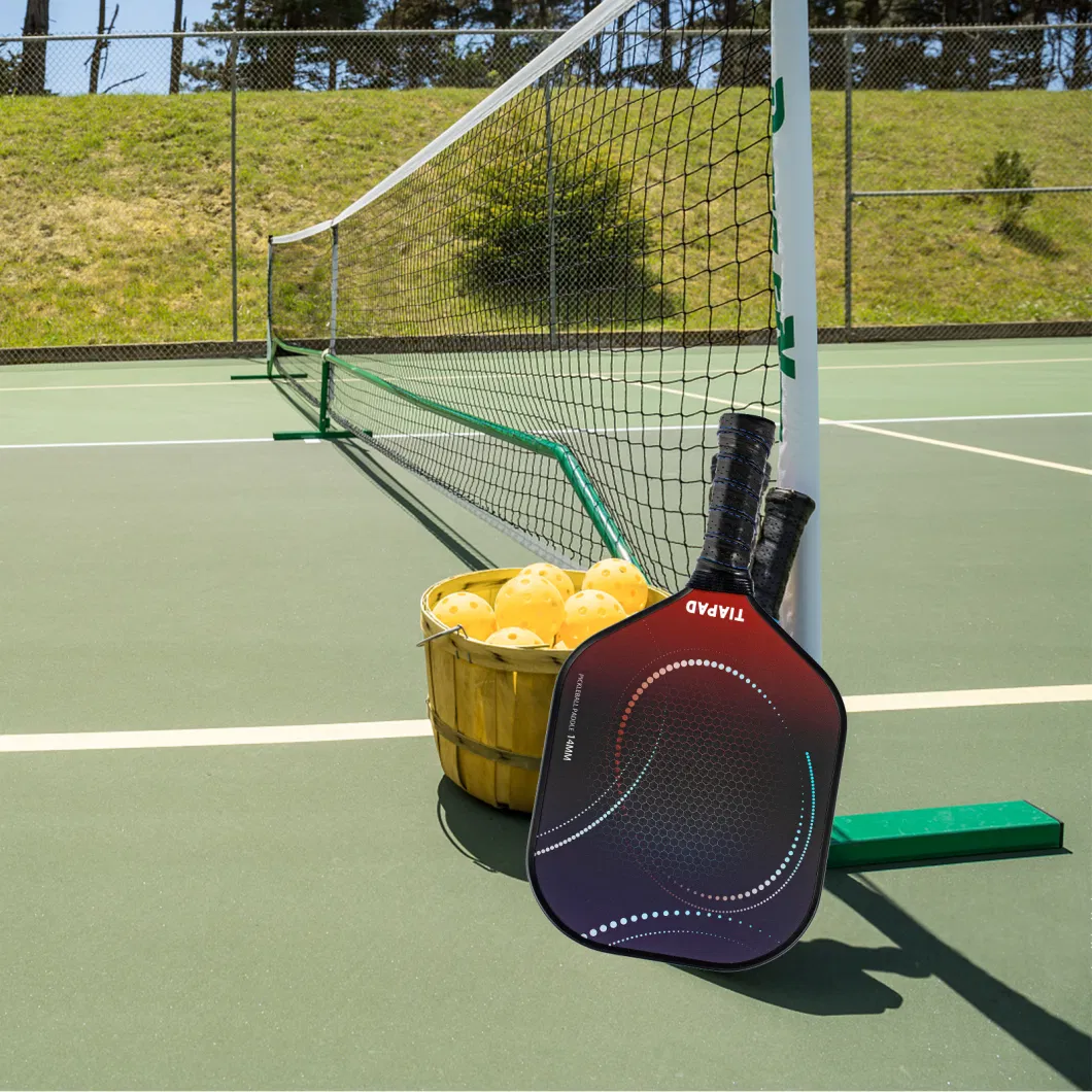 2023 New Arrival Usapa Approved Pickleball Paddle Customized Logo Carbon Fiber PP Honeycomb Core Pickleball Paddle Fiberglass Pickleball Paddles Set