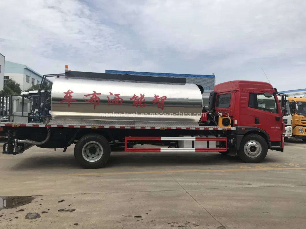 FAW 8000L to 10000L Asphalt Bitumen Tank Truck, 8 Ton 10 Ton Munition Asphalt Truck Price