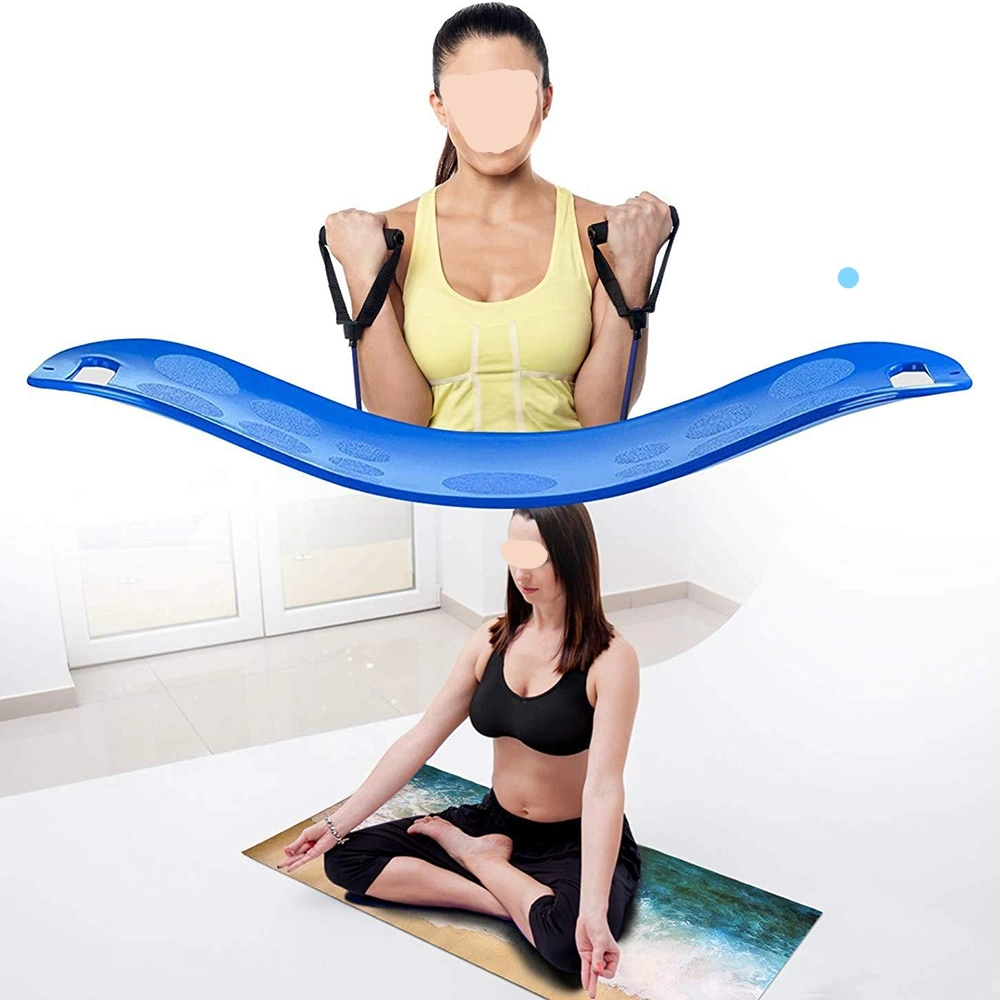 Balance Board with Resistance Band for Full Body Workout, Twisting Exercise Heavy Duty Workout Board Esg13297&quot;