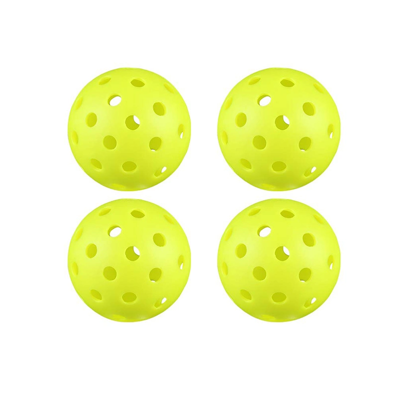 Hot Selling Indoor and Outdoor Pickleball Balls Plastic Pickleball