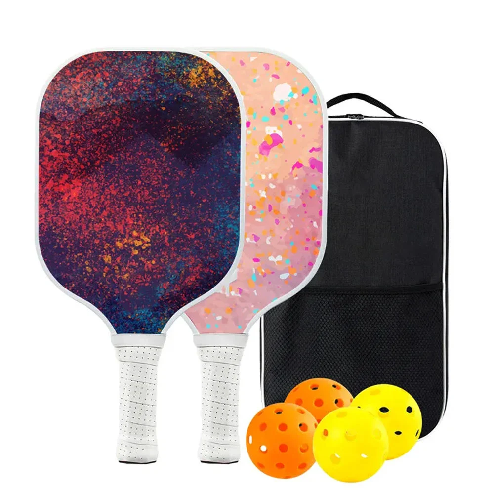 Pickleball Paddles 4 Rackets 4 Balls 4 Sweatbands 1 Storage Bag Beach Tennis Racket Professional Beach Tennis Rackets