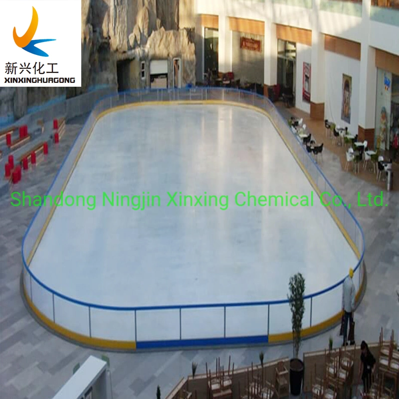 Skateable Synthetic Ice Rink Hockey Skating Rink Durable Artificial Ice Rink