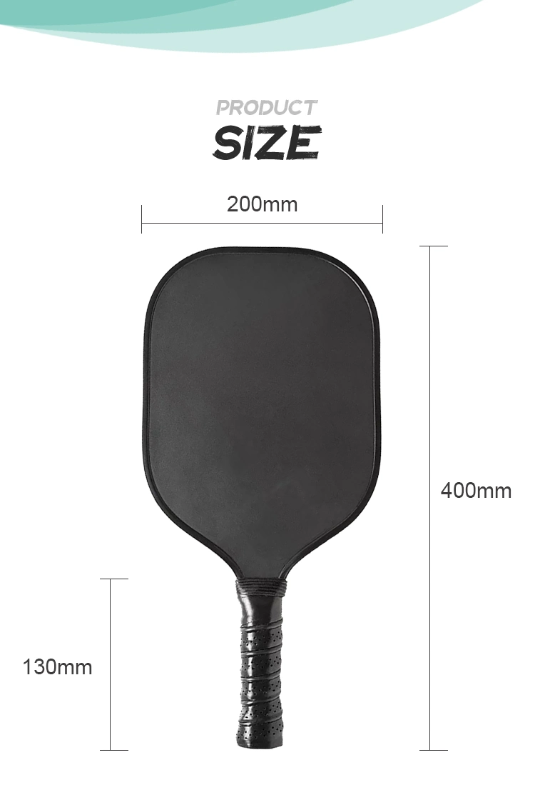 PA Injection Molding Custom Manufacturer PP Racket Pickleball with 4 Carrying Bag T700 Carbon Color Carbon Fiber Pickle Balls