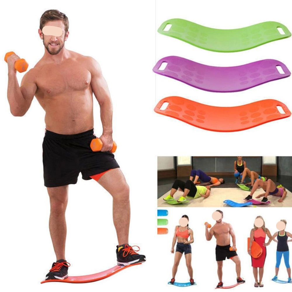 Balance Board with Resistance Band for Full Body Workout, Twisting Exercise Heavy Duty Workout Board Esg13297&quot;