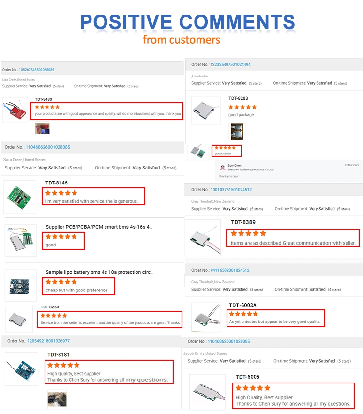 Tdt 10s 36V BMS 120A Ion Lithium Battery Management System BMS Board 120A with Balance for Low Speed Electric Vehicle