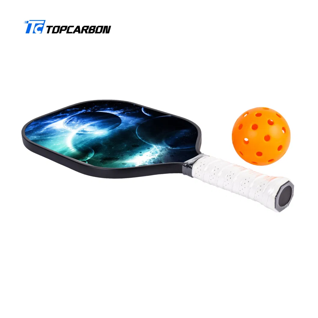 Wholesale Factory Price Fiberglass Surface Pickleball Paddle OEM Design