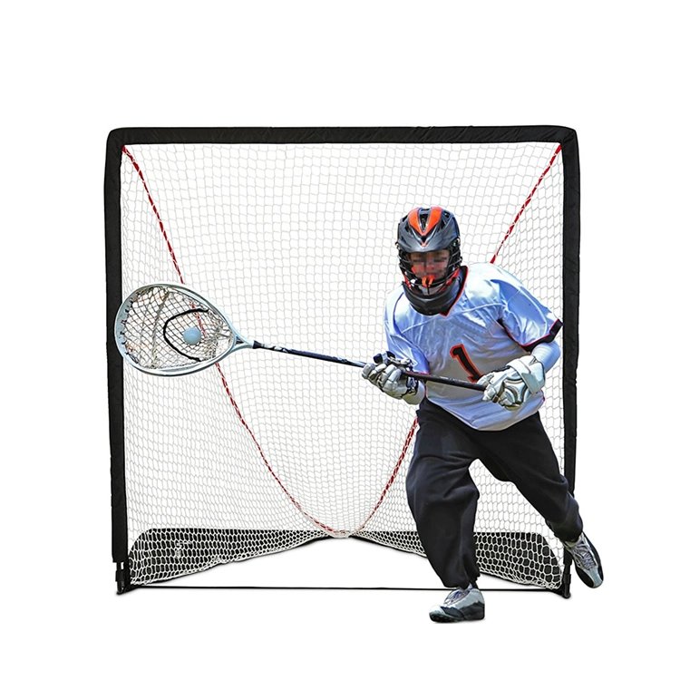 High Quality 6FT Portable Foldable Lacrosse Goal Net Anf Lacrosse Training Net