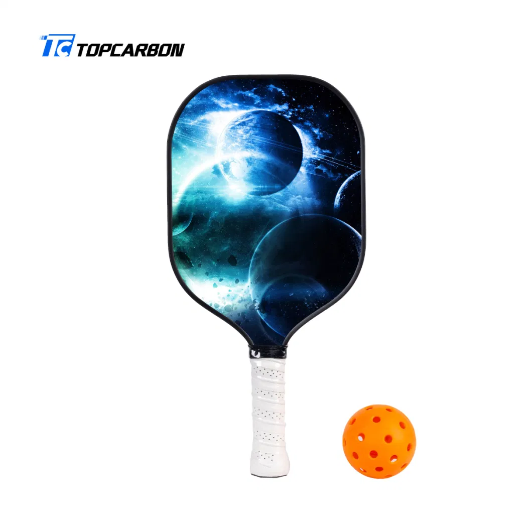 Wholesale Factory Price Fiberglass Surface Pickleball Paddle OEM Design