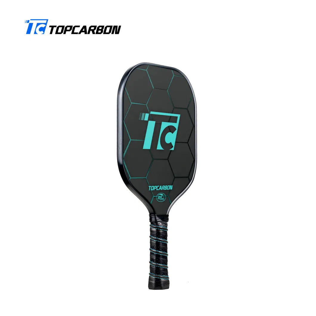 Top-Level Carbon Fiber Fiberglass Usapa Approved PP Core Pickleball Racquet Racket Paddle