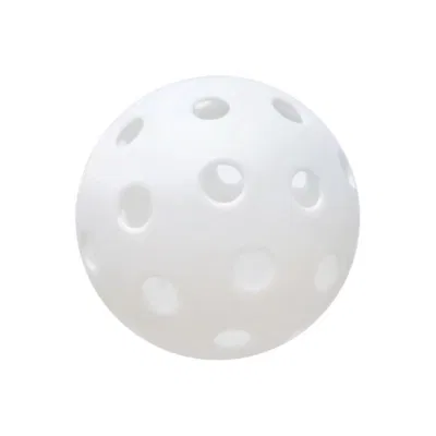 12-Pack de bolas de Pickleball al aire libre Standard 40 hoyos, color blanco 26g