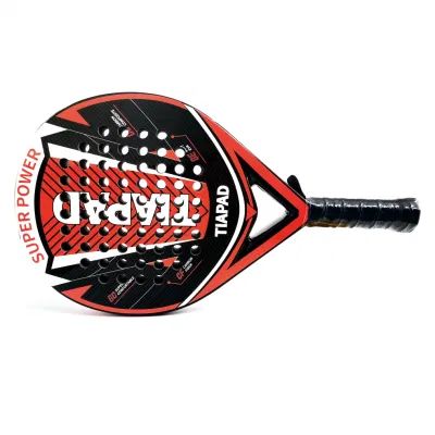 Pala de fibra de carbono Tiapad Pickleball Professional raquetas de paddle de grafito de raqueta de tenis playa de espuma EVA