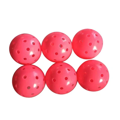 Bolas de Pickleball de 40 hoyos para exteriores e interiores de gran elasticidad Bolas