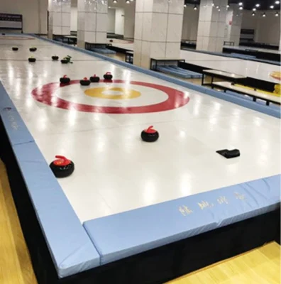 UHMWPE sintético hielo patinando azulejos Deportes de Hockey al aire libre