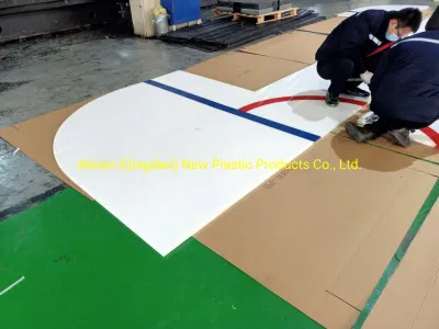 Patinaje sobre hielo sintético Piso pista artificial de la Junta de tierra