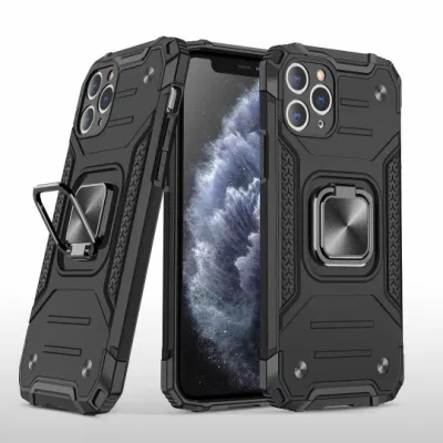 Funda protectora de teléfono con Soporte de coche Kickstand magnético para el iPhone Huawei Samsung Oppo Vivo trabaja con el Pop Sockts