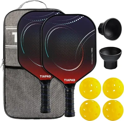 Pádle Racket de Pádle de Pádle bajo MOQ 3K 12K 18K prensado en caliente Artesanía