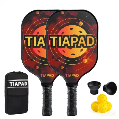 Aprobado en forma de panal de PP Usapa ligero de fibra de carbono 3K Pickleball Paddle