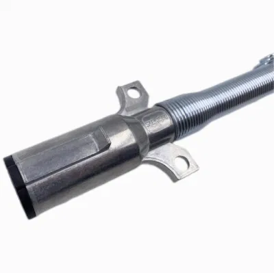 Yute 7-Way Die-Cast Zinc el conector del remolque - Tráiler - Pasadores horizontales con la Primavera