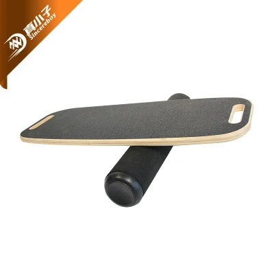 Tabla de equilibrio de madera Trainer de calidad Fitness Equipo de estabilidad Skateboard Surf Balance
